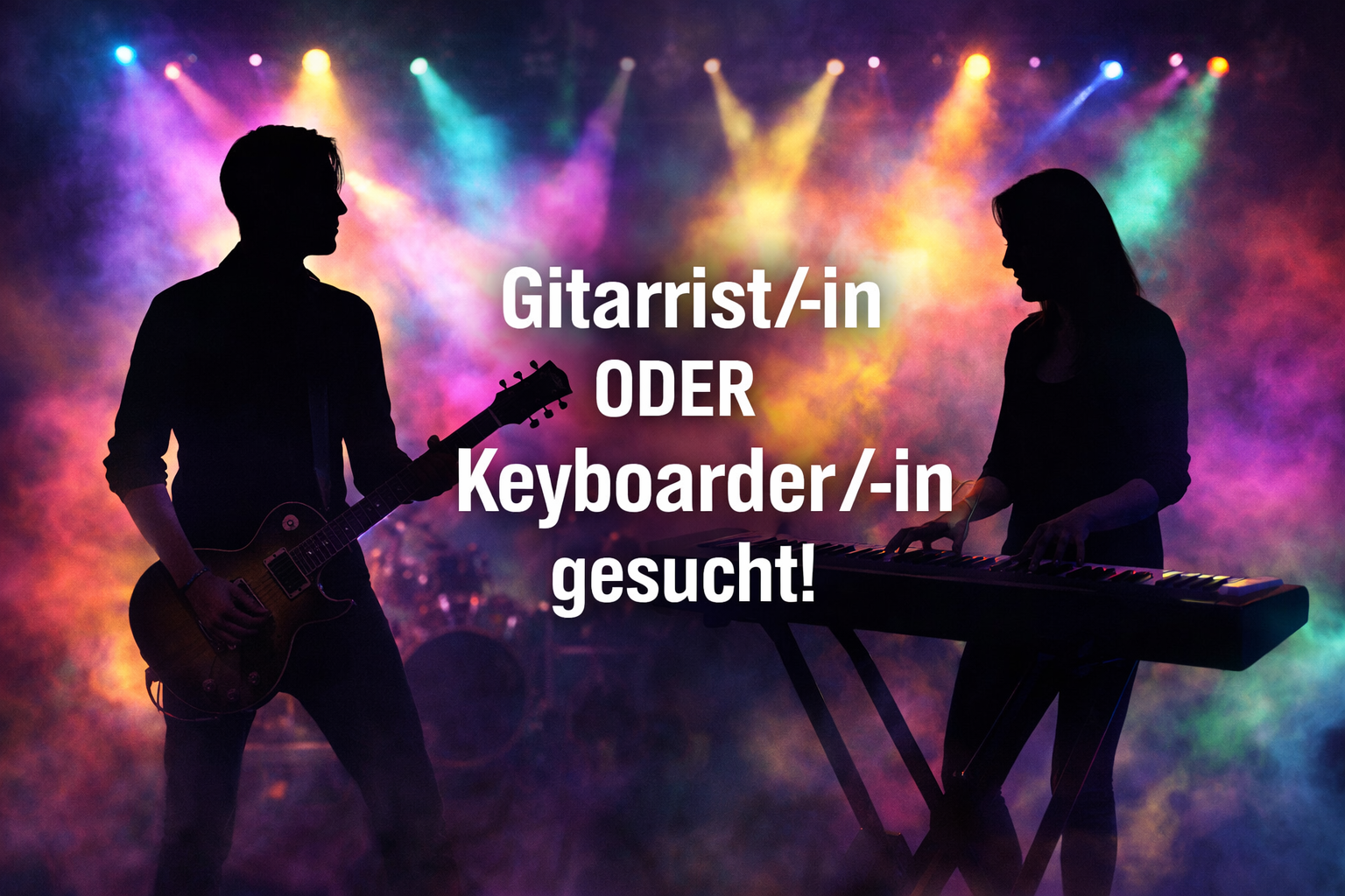 Gitarrist oder Keyboarder gesucht